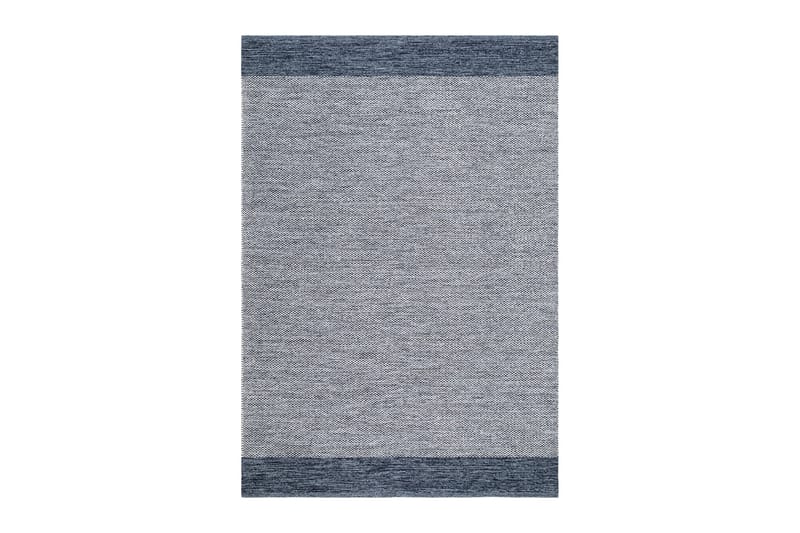 Alva Bomuldstæppe 140x200 cm Rektangulær, Blå