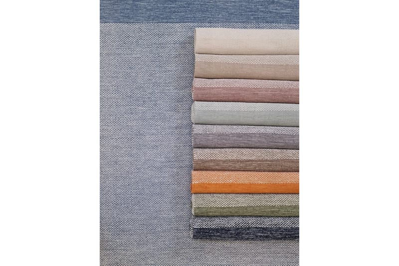 Alva Bomuldstæppe 140x200 cm Rektangulær - Lysegrøn - Tekstiler - Tæpper - Moderne tæppe - Bomuldstæpper