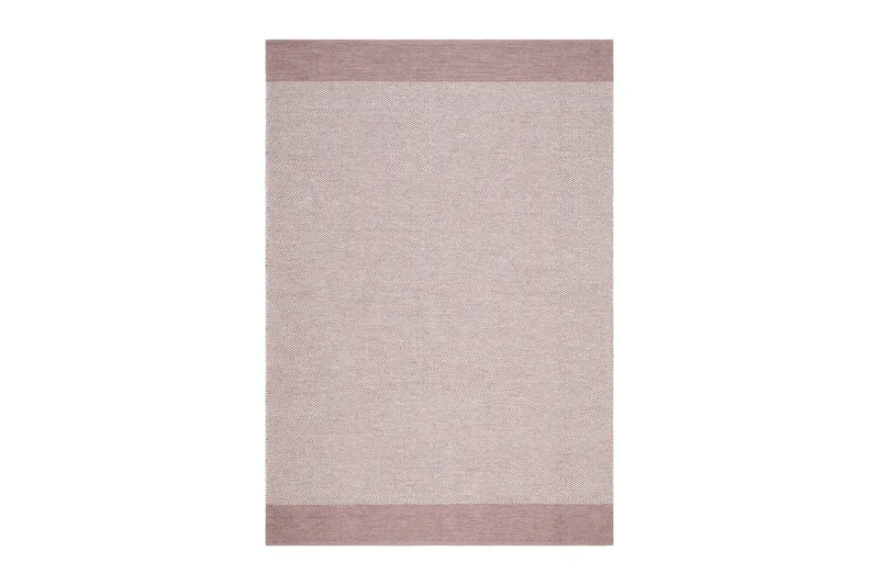 Alva Bomuldstæppe 160x230 cm Rektangulær - Rosa - Tekstiler - Tæpper - Moderne tæppe - Bomuldstæpper