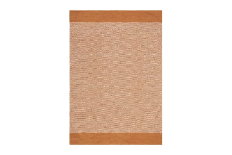 Alva Bomuldstæppe 200x300 cm Rektangulær - Orange - Tekstiler - Tæpper - Moderne tæppe - Bomuldstæpper