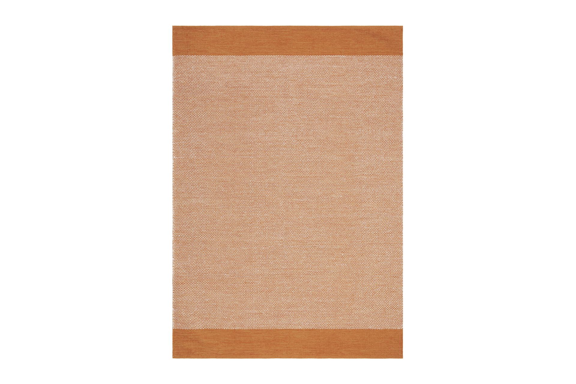 Alva Bomuldstæppe 300x400 cm Rektangulær - Orange - Tekstiler - Tæpper - Moderne tæppe - Bomuldstæpper