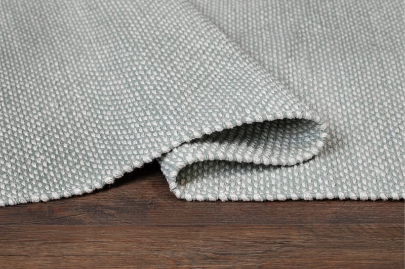 Alva Bomuldstæppe 75x280 cm Oval - Lysegrøn - Tekstiler - Tæpper - Moderne tæppe - Bomuldstæpper