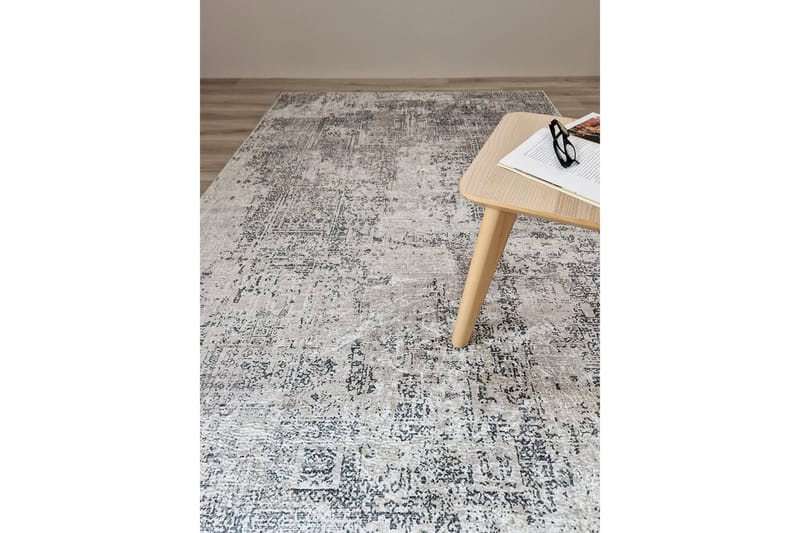 Amber Wiltontæppe 160x230 cm Rektangulær - Grå - Tekstiler - Tæpper - Moderne tæppe - Wiltontæpper