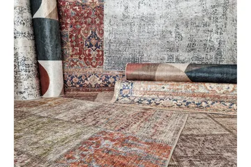 Amber Wiltontæppe 230x340 cm Rektangulær - Rød - Tekstiler - Tæpper - Moderne tæppe - Wiltontæpper