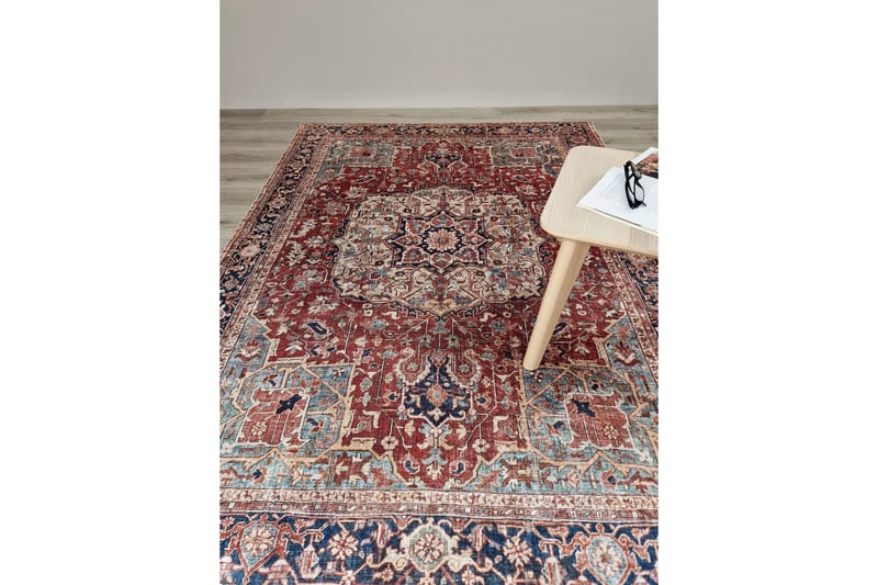 Amber Wiltontæppe 230x340 cm Rektangulær - Rød - Tekstiler - Tæpper - Moderne tæppe - Wiltontæpper