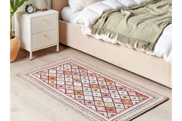 Anadag Ryetæppe 80x150 cm - Beige - Tekstiler - Tæpper - Moderne tæppe - Bomuldstæpper