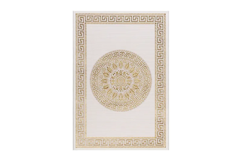 Ankara Wiltontæppe 200x290 cm, Beige/Guld