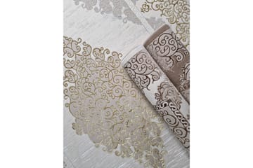 Ankara Wiltontæppe 200x290 cm - Beige/Guld - Tekstiler - Tæpper - Moderne tæppe - Wiltontæpper