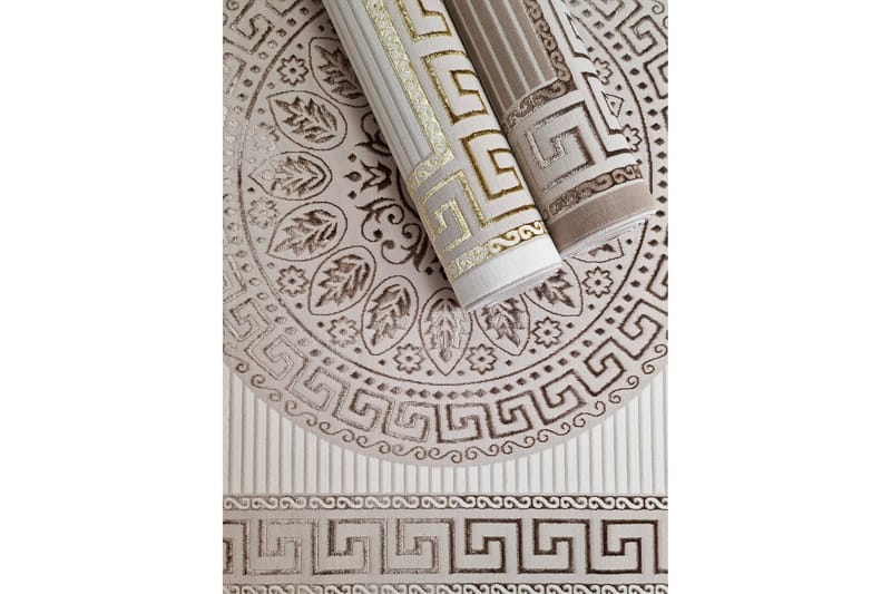 Ankara Wiltontæppe 80x300 cm - Taupe - Tekstiler - Tæpper - Moderne tæppe - Wiltontæpper