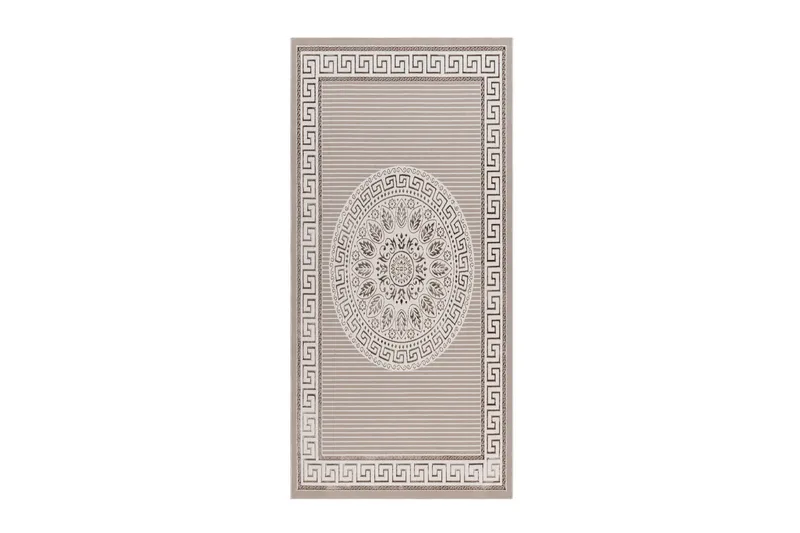 Ankara Wiltontæppe 80x300 cm - Taupe - Tekstiler - Tæpper - Moderne tæppe - Wiltontæpper