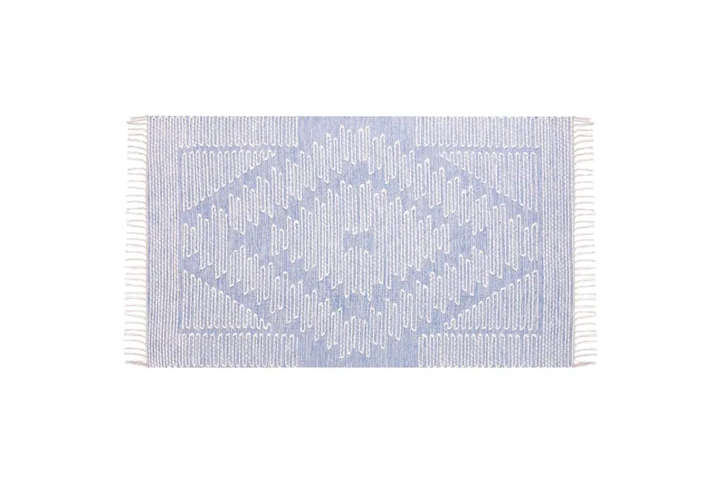Ansar Bomuldstæppe 80x150 cm, Blå