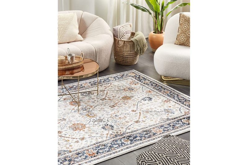 Arates Ryetæppe 200x300 cm - Beige - Tekstiler - Tæpper - Moderne tæppe - Wiltontæpper