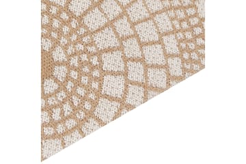 Ariba Jutetæppe 200x300 cm - Beige - Tekstiler - Tæpper - Moderne tæppe - Sisaltæpper