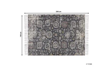 Armutalan Ryetæppe 140x200 cm - Brun - Tekstiler - Tæpper - Orientalske tæpper