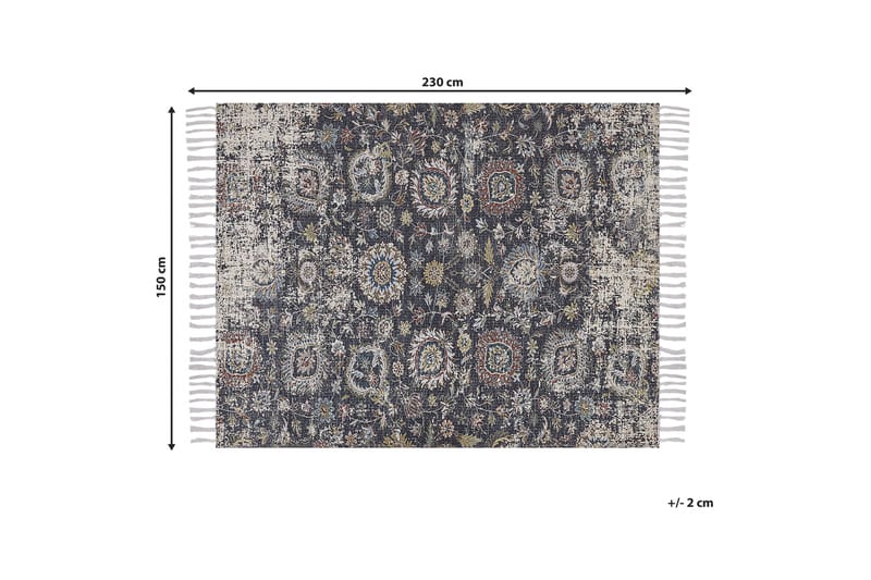 Armutalan Ryetæppe 150x230 cm - Brun - Tekstiler - Tæpper - Moderne tæppe - Ryatæpper