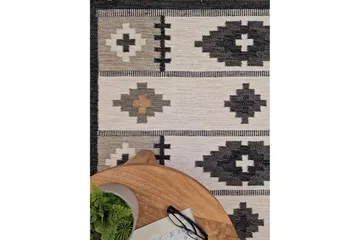 Arvika Uldtæppe 240x340 cm Rektangulær - Grå - Tekstiler - Tæpper - Moderne tæppe - Uldtæppe