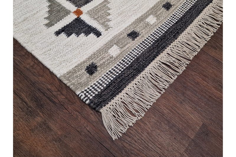 Avesta Uldtæppe 140x200 cm Rektangulær - Grå - Tekstiler - Tæpper - Moderne tæppe - Uldtæppe