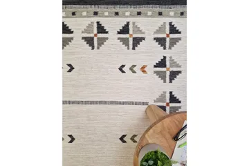 Avesta Uldtæppe 160x230 cm Rektangulær - Grå - Tekstiler - Tæpper - Moderne tæppe - Uldtæppe