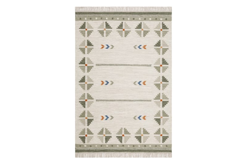 Avesta Uldtæppe 160x230 cm Rektangulær, Grøn