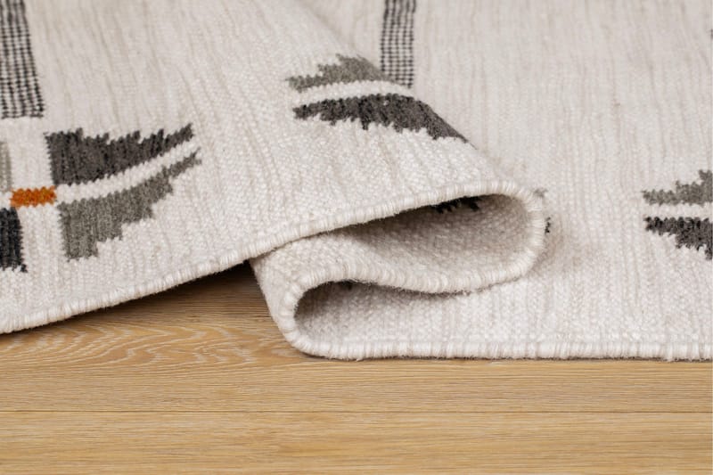 Avesta Uldtæppe 200x300 cm Rektangulær - Grå - Tekstiler - Tæpper - Moderne tæppe - Uldtæppe