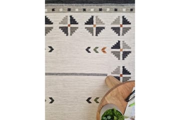 Avesta Uldtæppe 240x340 cm Rektangulær - Grå - Tekstiler - Tæpper - Moderne tæppe - Uldtæppe