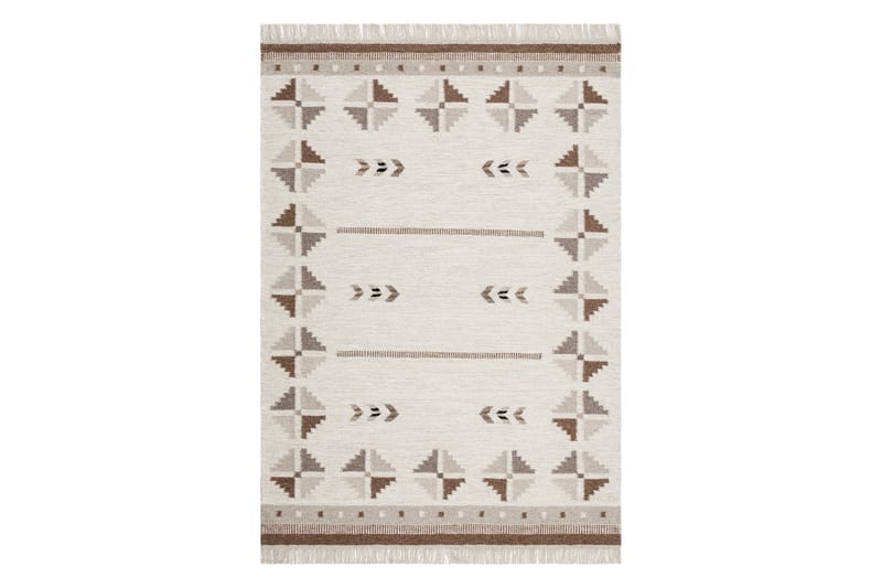 Avesta Uldtæppe 240x340 cm Rektangulær - Natur - Tekstiler - Tæpper - Moderne tæppe - Uldtæppe