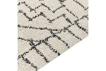 Bacarella Ryetæppe 160x230 cm - Beige - Tekstiler - Tæpper - Moderne tæppe - Bomuldstæpper