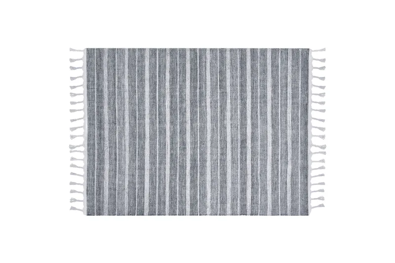 Bademli Ryetæppe 160x230 cm - Grå - Tekstiler - Tæpper - Moderne tæppe - Ryatæpper