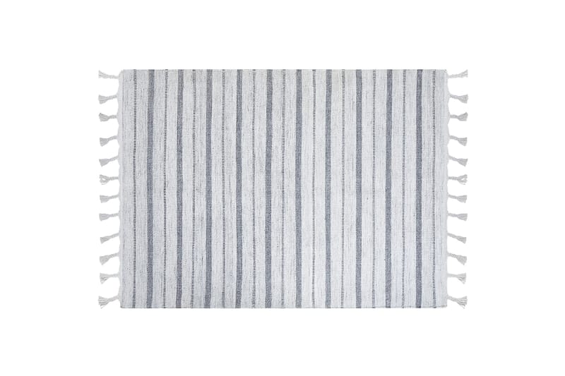 Bademli Ryetæppe 160x230 cm - Grå - Tekstiler - Tæpper - Moderne tæppe - Ryatæpper