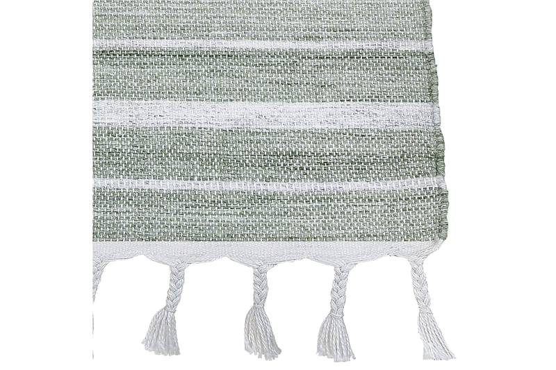 Bademli Ryetæppe 160x230 cm - Grøn - Tekstiler - Tæpper - Fladvævet tæppe