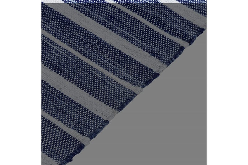 Bademli Ryetæppe 80x150 cm - Blå - Tekstiler - Tæpper - Små tæpper