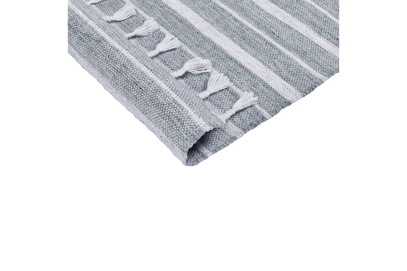 Bademli Ryetæppe 80x150 cm - Grå - Tekstiler - Tæpper - Små tæpper