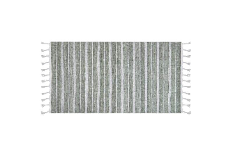 Bademli Ryetæppe 80x150 cm - Grøn - Tekstiler - Tæpper - Små tæpper