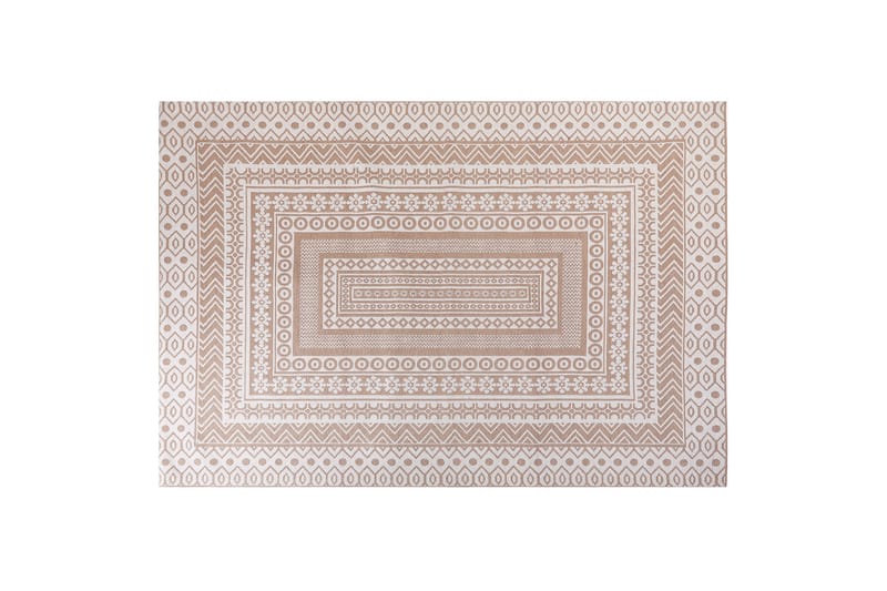 Baglar Ryetæppe 160x230 cm - Beige - Tekstiler - Tæpper - Moderne tæppe - Ryatæpper