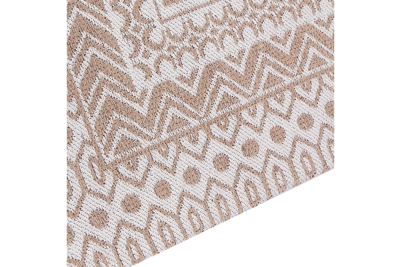 Baglar Ryetæppe 80x150 cm - Beige - Tekstiler - Tæpper - Moderne tæppe - Ryatæpper