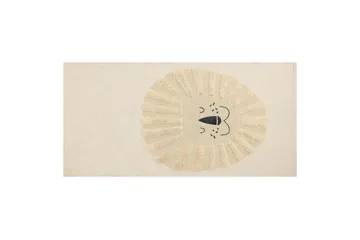 Balari Bomuldstæppe 80x150 cm - Beige - Tekstiler - Børnetekstiler - Børnetæpper
