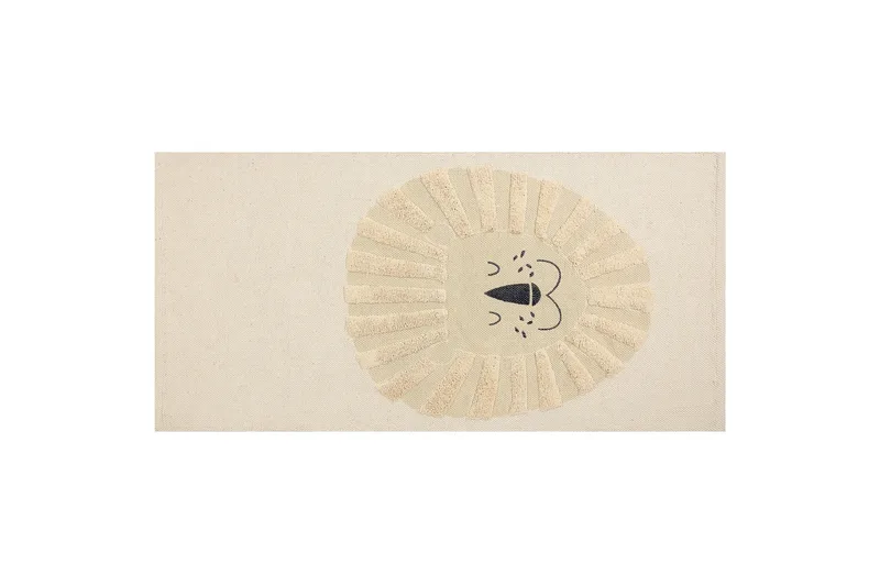 Balari Bomuldstæppe 80x150 cm, Beige