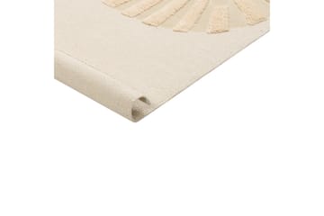 Balari Bomuldstæppe 80x150 cm - Beige - Tekstiler - Børnetekstiler - Børnetæpper