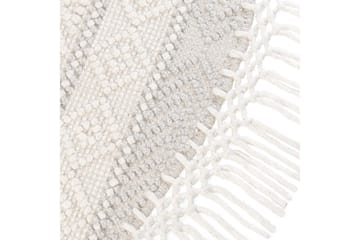 Baltalar Uldtæppe 140 cm Rund - Beige - Tekstiler - Tæpper - Moderne tæppe - Uldtæppe