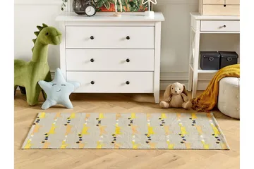 Bankgo Bomuldstæppe 80x150 cm - Grå - Tekstiler - Børnetekstiler - Børnetæpper