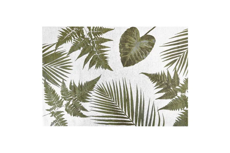Barzah Ryetæppe 140x200 cm, Grøn