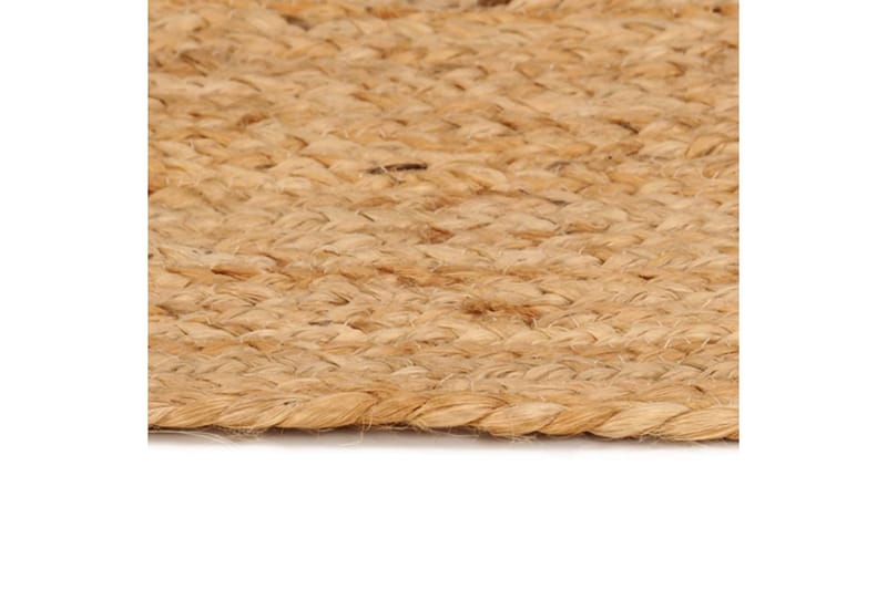 beBasic gulvtæppe 180 cm flettet jute rundt - Beige - Tekstiler - Tæpper - Moderne tæppe - Sisaltæpper