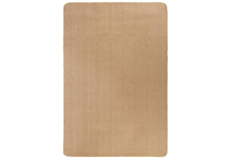 beBasic gulvtæppe med latexbagside 200x300 cm - Brun - Tekstiler - Tæpper - Moderne tæppe - Sisaltæpper