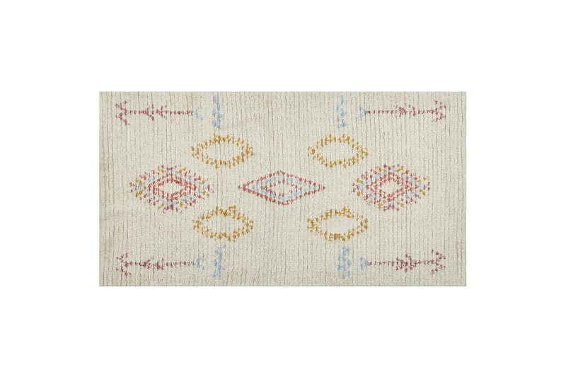 Bettiah Bomuldstæppe 80x150 cm, Beige