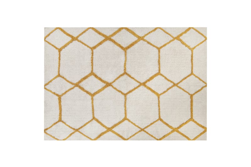 Beyler Ryetæppe 160x230 cm - Sort/hvid - Tekstiler - Tæpper - Moderne tæppe - Ryatæpper