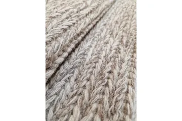 Bilke Uldtæppe Ø300 cm Rund - Beige - Tekstiler - Tæpper - Moderne tæppe - Uldtæppe
