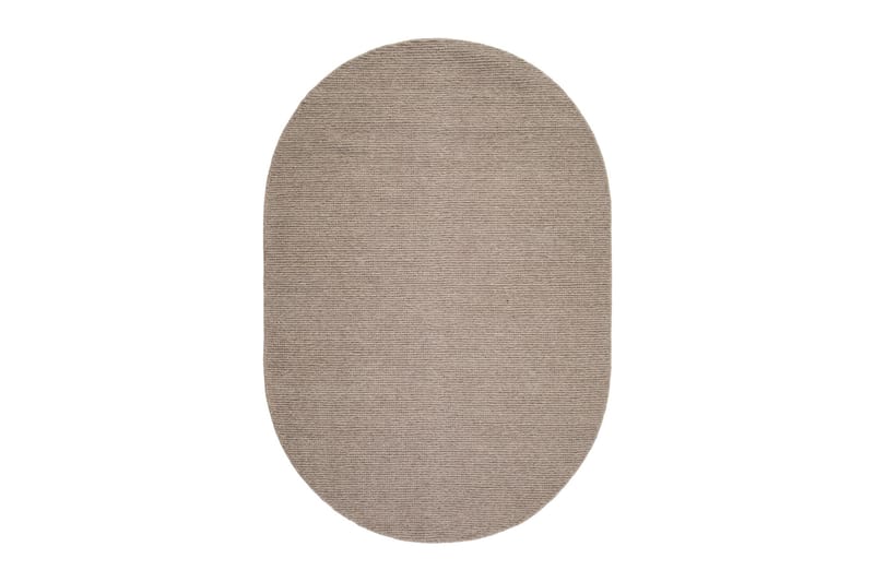 Bilke Uldtæppe 200x300 cm Aflang, Linned