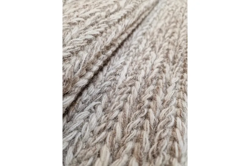 Bilke Uldtæppe 240x340 cm Aflang - Beige - Tekstiler - Tæpper - Moderne tæppe - Uldtæppe