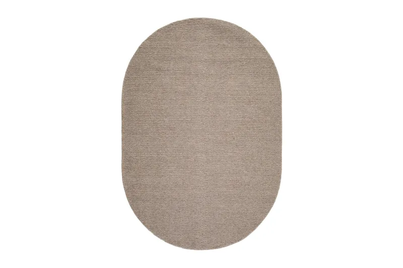 Bilke Uldtæppe 240x340 cm Aflang, Linned