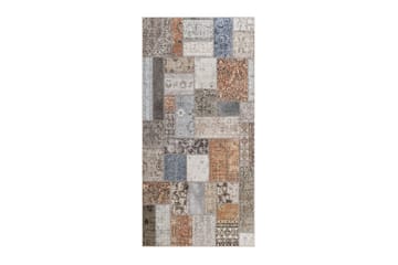 Binni Wiltontæppe 80x150 cm - Flerfarvet - Tekstiler - Tæpper - Orientalske tæpper - Patchwork tæppe